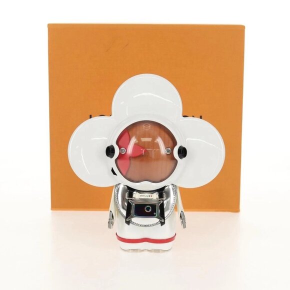 LOUIS VUITTON Vivienne Spaceman Object metal White GI0368 LV Auth 143175M - Picture 13 of 15